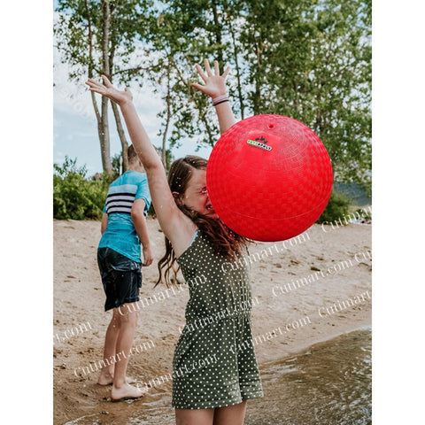 Premium Playground Balls Plus Pump, 13 Inch (Banh 13 Inch 2 màu)- Pack 2