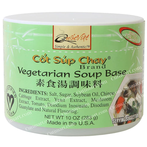 Quoc Viet Foods Vegetarian Soup Base (Cốt Súp Chay) - 10oz