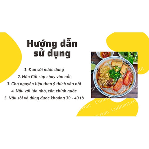 Quoc Viet Foods Vegetarian Soup Base (Cốt Súp Chay) - 10oz