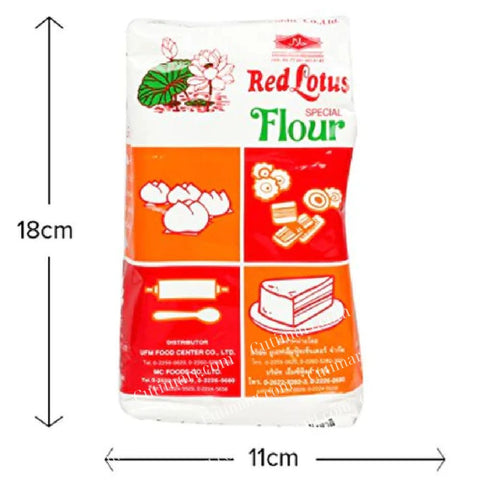 Red Lotus Special Flour for Steamed Cakes (Bột Bánh Bao) - 35 oz