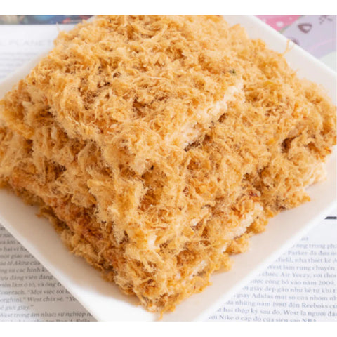 Rice Cracker Mushroom (Cơm Cháy Chà Bông Nấm Chay) 4.9 oz