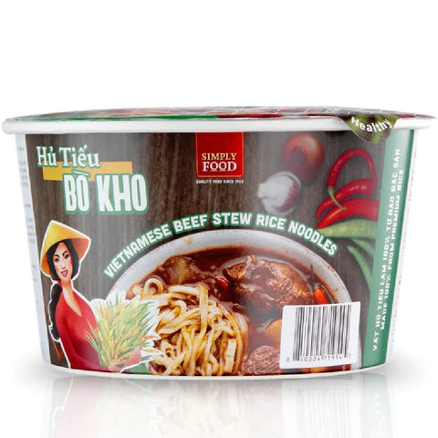 SIMPLY FOOD Beef Stew Rice Noodles (Hủ Tiếu Bò Kho) - Pack9