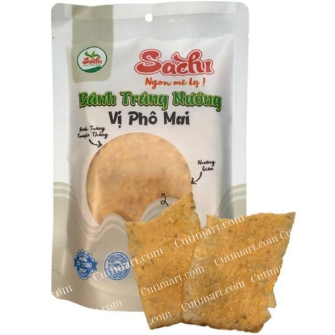 Sachi Grilled Rice Paper with Cheese (Bánh Tráng Nướng Phô Mai) 45g