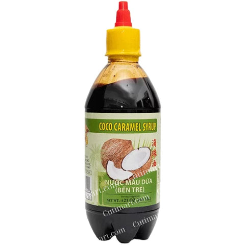 Smile Brand Coco Caramel Syrup (Nước Màu Dừa Bến Tre) 21 oz