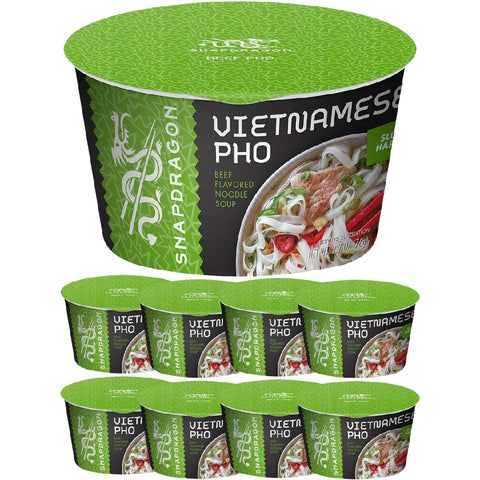 Snapdragon Vietnamese Pho Soup Bowl, Beef Pho, 2.7 oz -Pack 9