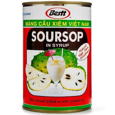 Soursop in Syrup (Mãng Cầu Xiêm) 14 oz - Cutimart