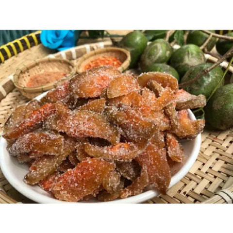 Sweetened Ambarella/Makok (Mứt Cóc Cay) - 200g