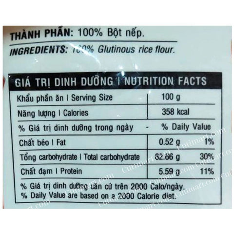 TAKY Glutinous Rice Flour (Bột Nếp) - 400g