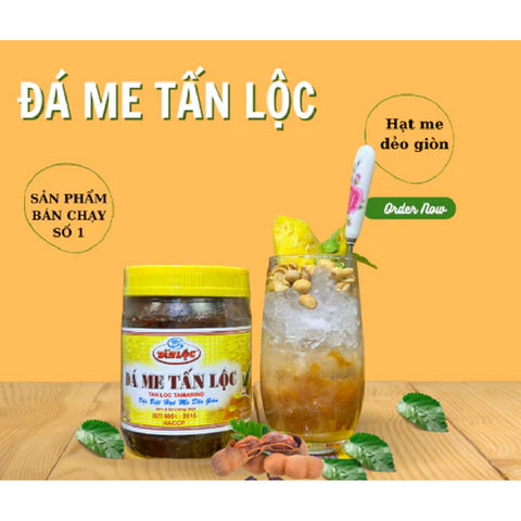 Tan Loc Pickled Tamarind (Đá Me Tấn Lộc) 900 g