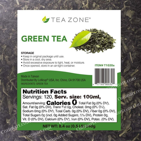 Tea Zone Green Tea 8.5 oz