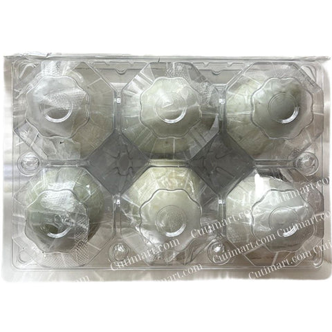 Three Deer Brand Preserved Duck Eggs (Hột Vịt Bắc Thảo) - 6 eggs - 13.5oz