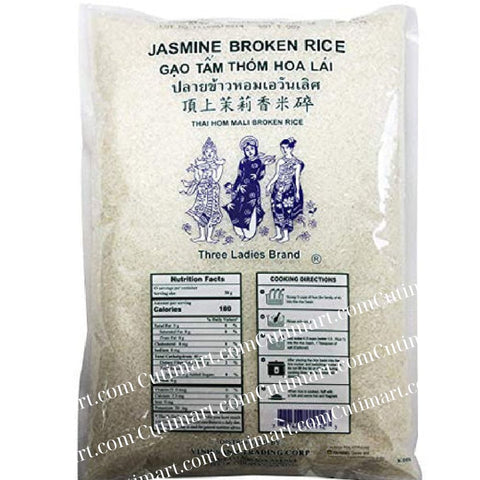 Three Ladies Jasmine Broken Rice (Gạo Tấm Ba Cô Gái) 5lb