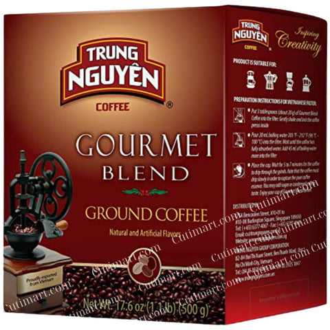 Trung Nguyen Gourmet Blend Ground Coffee (Cà Phê Xay) - 17.6oz
