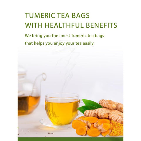 Turmeric Tea Bags (Trà Nghệ) - 20 Bags - 40g