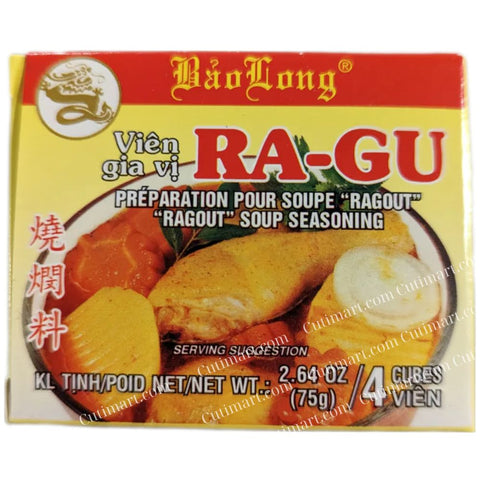 Bao Long Ragout Soup Seasoning (Viên Gia Vị Ra-Gu) - 2.64 Oz