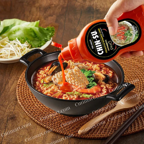 Vietnamese CHIN-SU Hot Sauce for Pho (Chin-Su Tương Ăn Phở) 470g