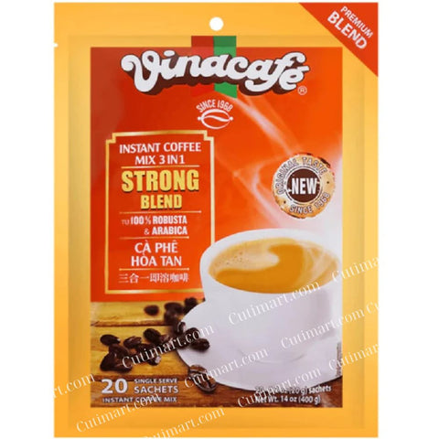 Vinacafe Vietnamese Instant Coffee, Strong Blend Special