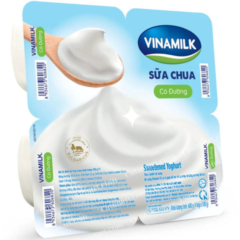 Vinamilk Yogurt Sweetened (Sữa Chua Vinamilk Có Đường) - 400g