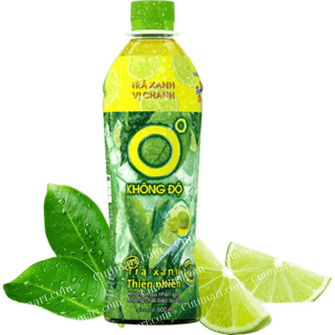 Zero Degree Green Tea Lemon Flavor - 455ml