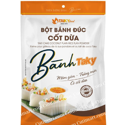 Taky Coconut Plain Rice Flan Flour (Bột Bánh Đúc Cốt Dừa) - 250g