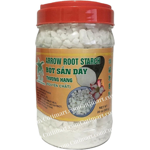 Coconut Tree Brand Arrowroot Starch (Bột Sắn Dây) - 20 Oz