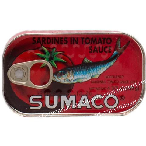 Sumaco Sardines in Tomato Sauce 4.4 oz