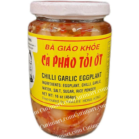 Chili Garlic Eggplant (Cà Pháo Tỏi Ớt) 16oz