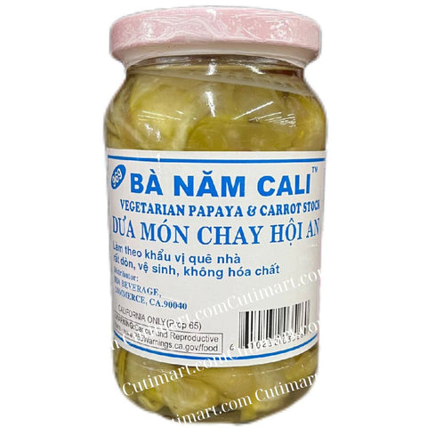 Pickled Papaya & Carrot (Dưa Món Chay) -  16oz