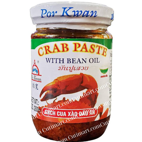 Por Kwan Crab Paste With Bean Oil (Gạch Cua Nấu Bún Riêu) - 7oz