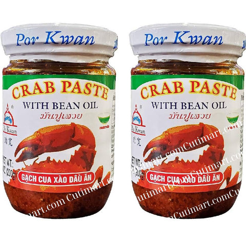 Por Kwan Crab Paste With Bean Oil (Gạch Cua Nấu Bún Riêu) - 7oz