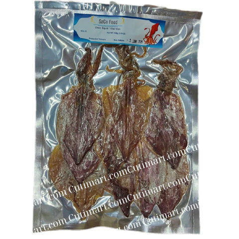 Dried Squid (Khô Mực) Size Small - 5.3oz