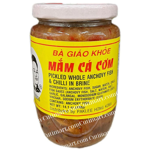 Fermented Whole Anchovy Fish (Mắm Cá Cơm) 14.1oz