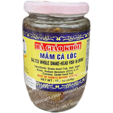 Fermented Snake Head Fish (Mắm Cá Lóc) 15.1oz