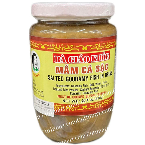 Fermented Gouramy Fish (Mắm Cá Sặc) 15.1 oz