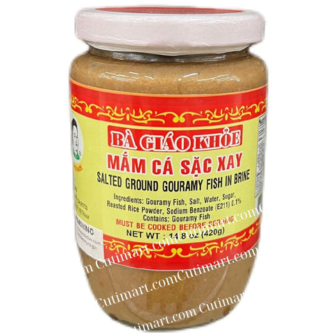 Fermented Ground Gouramy Fish (Mắm Cá Sặc Xay) 14.8oz