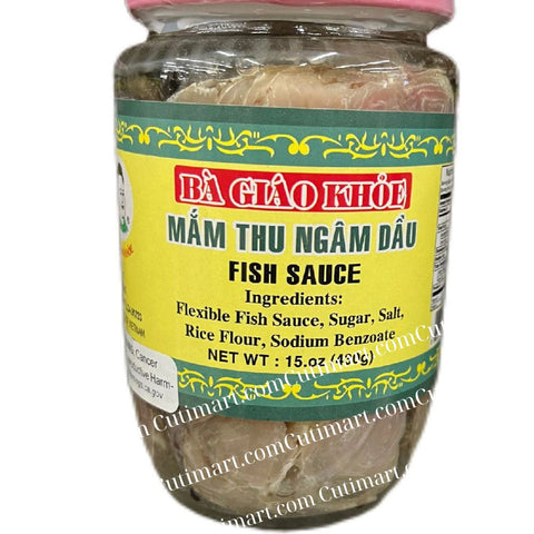 Fermented Mackerel Fish (Mắm Cá Thu) 15 oz