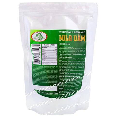 Milo Pudding Boba Dessert (Milo Dầm) 19oz