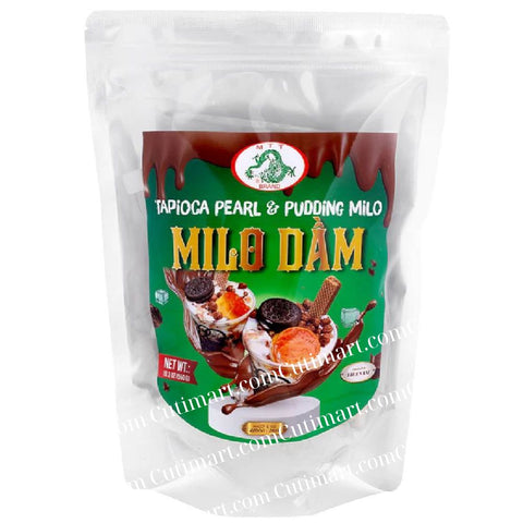 Milo Pudding Boba Dessert (Milo Dầm) 19oz