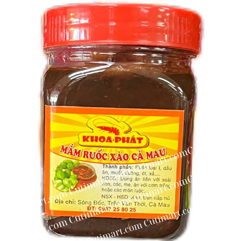 Stir Fried Fermented Shrimp Sauce (Mắm Ruốc Xào Cà Mau) - 6oz