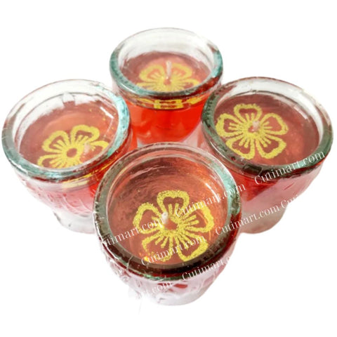 Joss Cup Candle (Nến Ly / Đèn Cầy Ly) - Pack 2