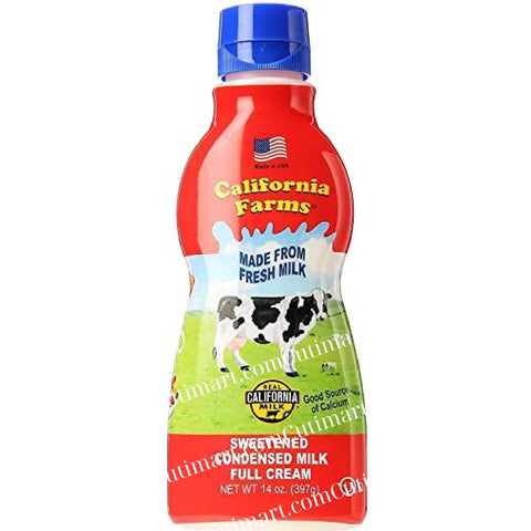 California Farms Sweetened Condensed Milk Full Cream, 14 Oz