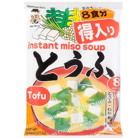 Miko Brand Instant Miso Soup Tofu Flavor (Súp Miso Tàu Hủ) 8Bags 151.2g