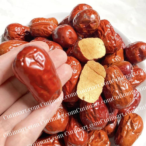 Xinjiang Dried Chinese Jujube Red Dates (Táo Đỏ Tân Cương Khô) - 500g