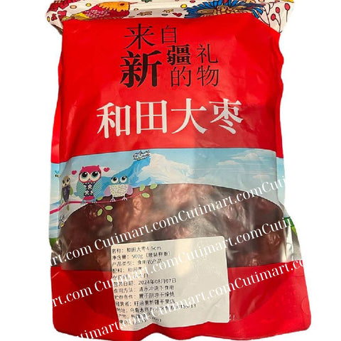 Xinjiang Dried Chinese Jujube Red Dates (Táo Đỏ Tân Cương Khô) - 500g