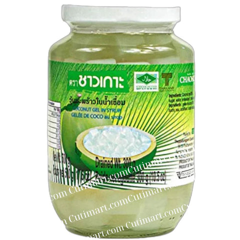 [Chaokoh] Coconut Gel in Syrup Net Wt. 500g. From Thailand