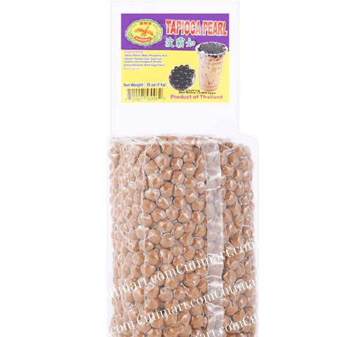 Drangonfly Black Boba Tapioca Pearls / Boba (Trân Châu) - 2.2 lbs